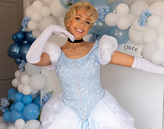 Professional princess birthday party entertainment in Coventry, West Midlands with West End performers